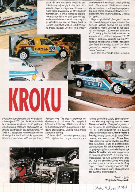 Sportowa historia Peugeota.